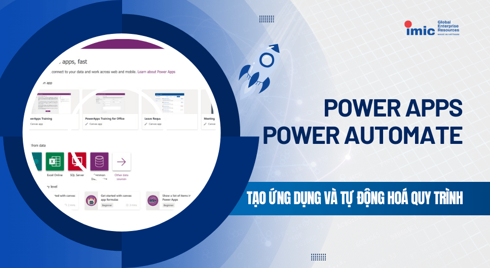 Khóa học Power Apps & Power Automate
